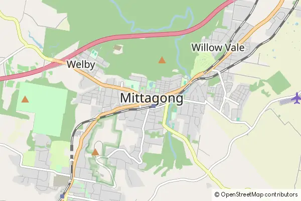 Karte Mittagong