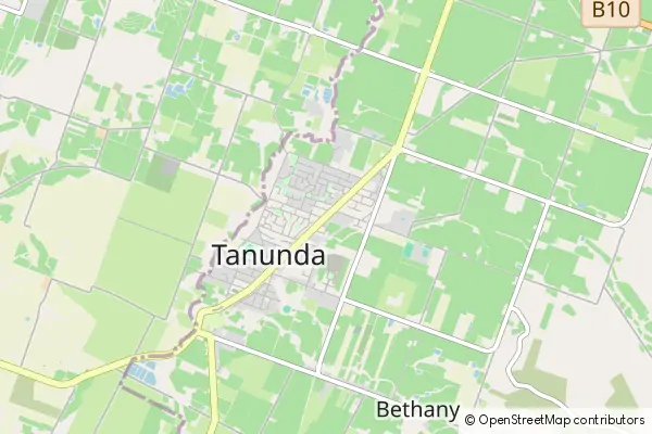 Karte Tanunda