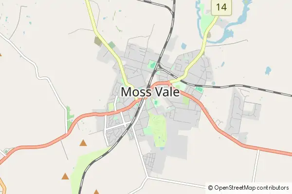 Karte Moss Vale