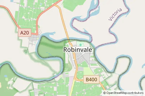 Karte Robinvale