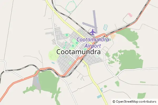 Karte Cootamundra