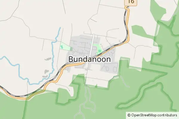 Karte Bundanoon