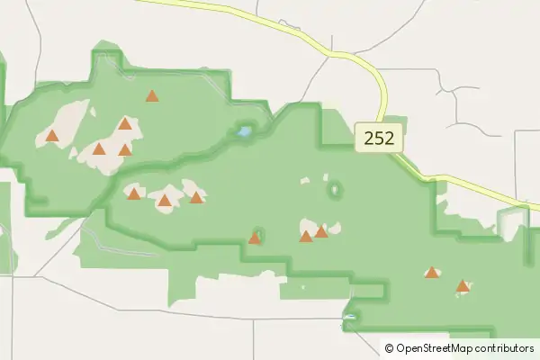 Karte Porongurup Nationalpark