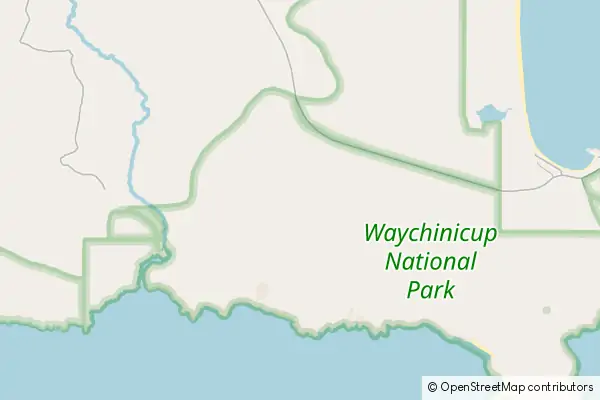 Karte Waychinicup Nationalpark