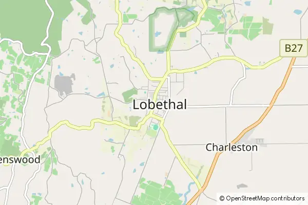 Karte Lobethal