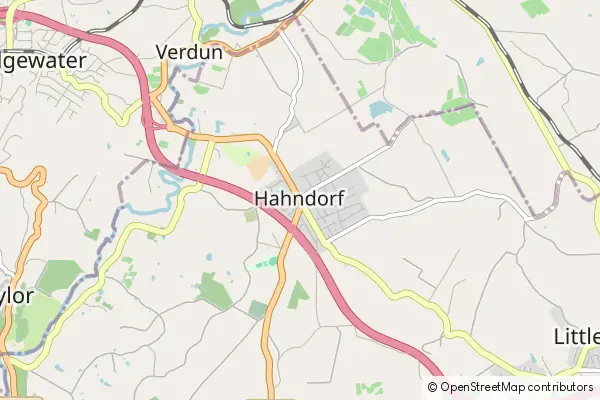 Karte Hahndorf