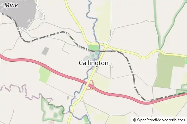 Karte Callington