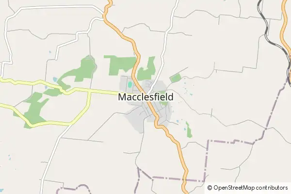 Karte Macclesfield