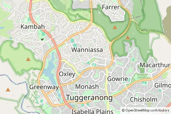 Karte Tuggeranong