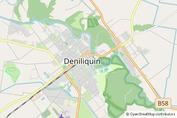 Karte Deniliquin