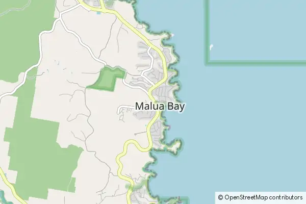 Karte Malua Bay