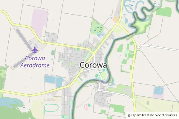 Karte Corowa