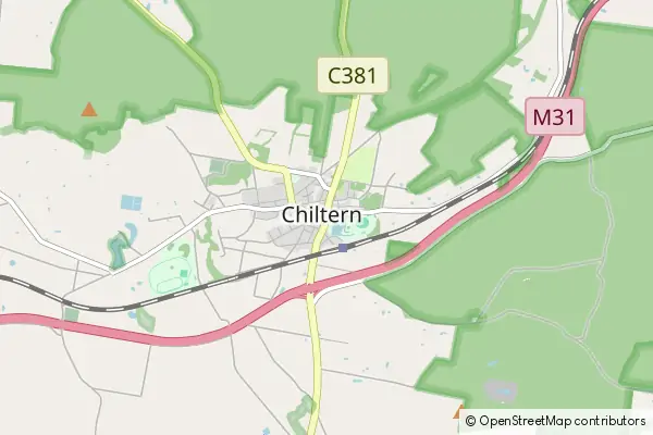 Karte Chiltern