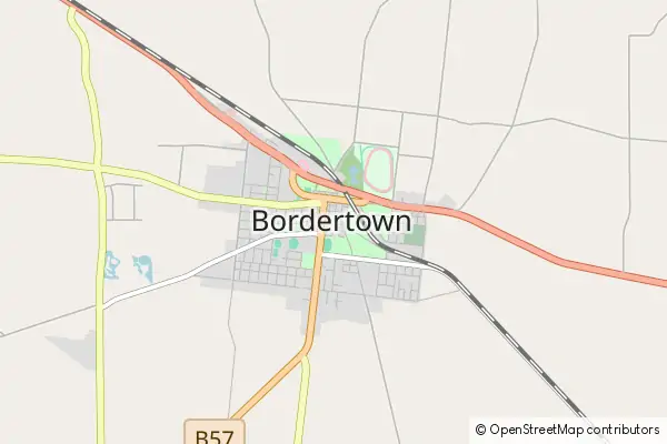 Karte Bordertown