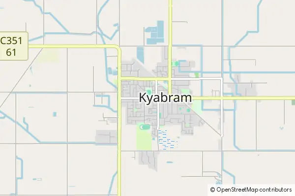 Karte Kyabram