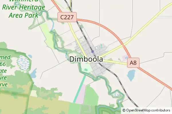 Karte Dimboola