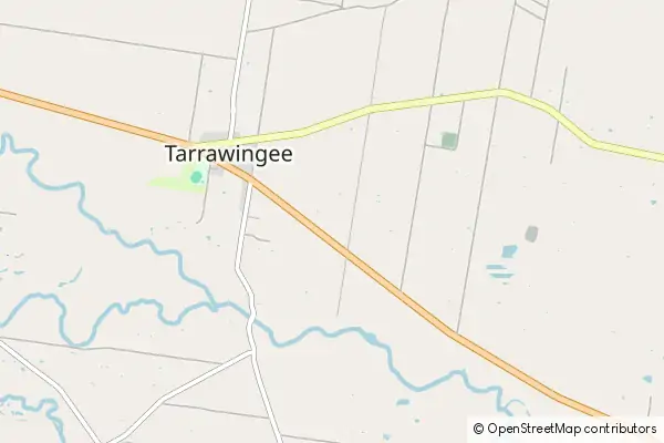 Karte Tarrawingee