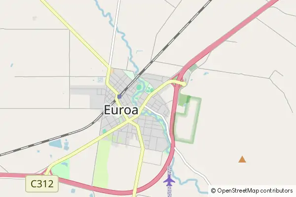 Karte Euroa