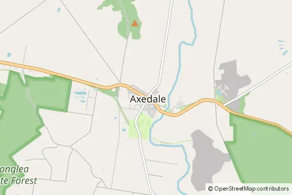 Karte Axedale