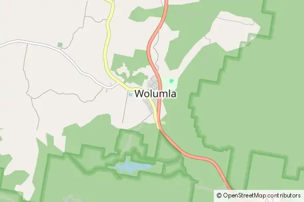 Karte Wolumla