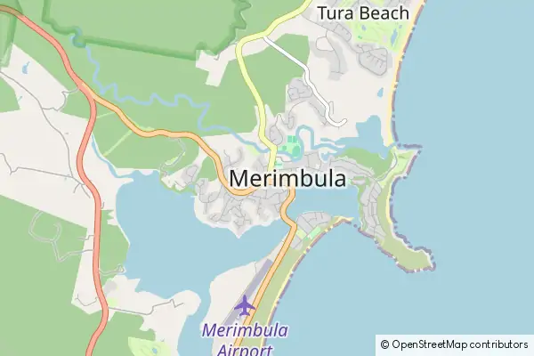 Karte Merimbula