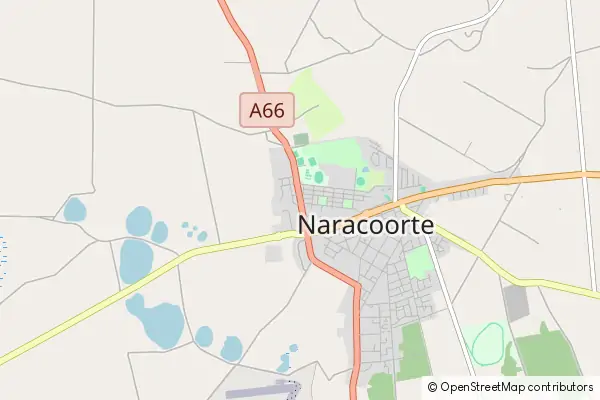Karte Naracoorte