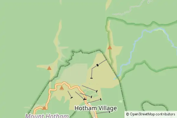 Karte Hotham Heights