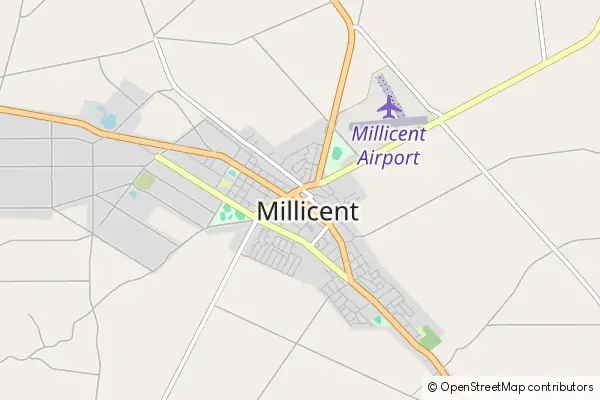 Karte Millicent