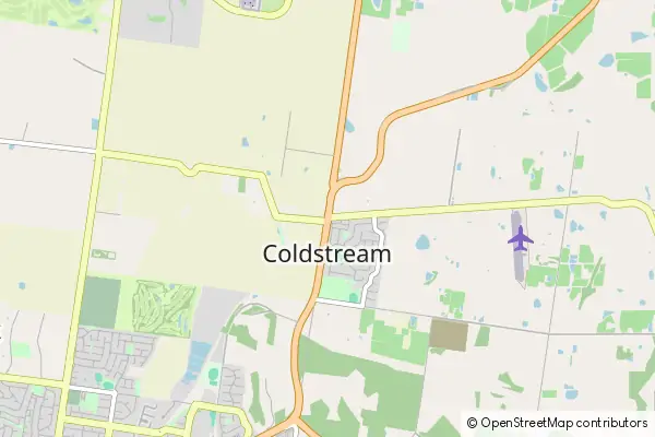 Karte Coldstream