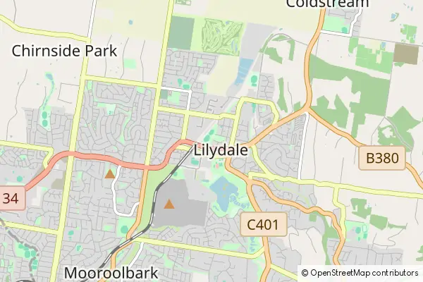 Karte Lilydale