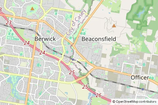 Karte: Beaconsfield • © OpenStreetMap contributors Karte Beaconsfield