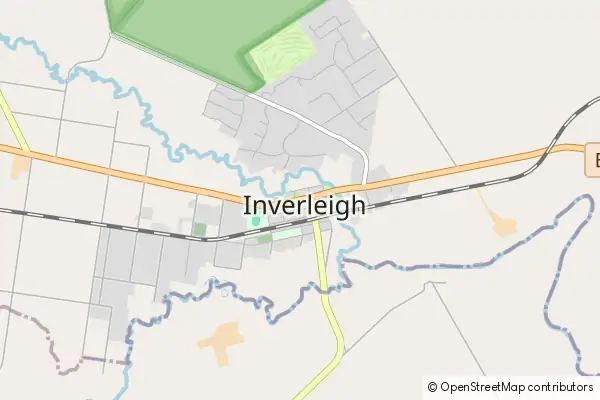 Karte Inverleigh