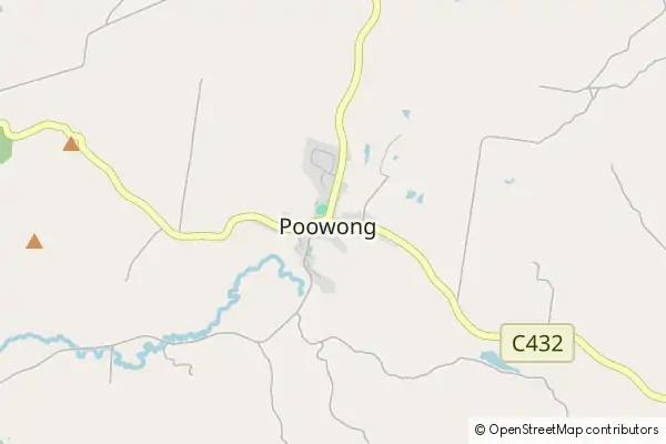 Karte Poowong