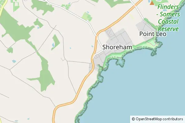 Karte Shoreham