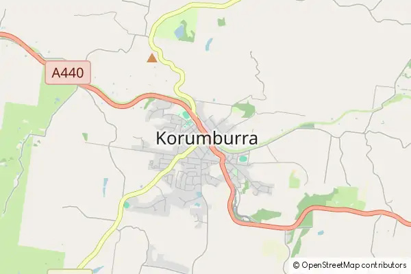 Karte Korumburra