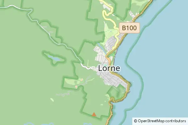 Karte Lorne