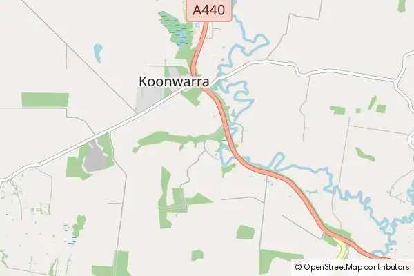 Karte Koonwarra