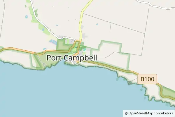 Karte Port Campbell