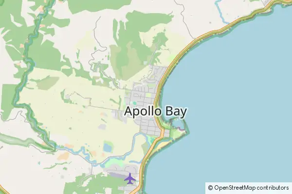 Karte Apollo Bay