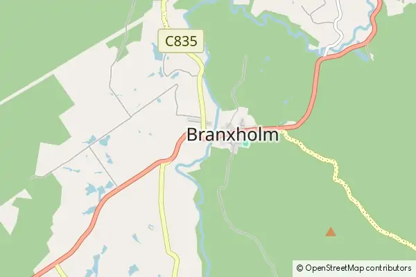 Karte Branxholm