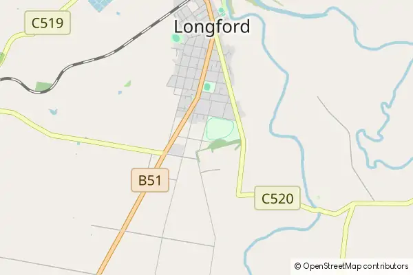 Karte Longford