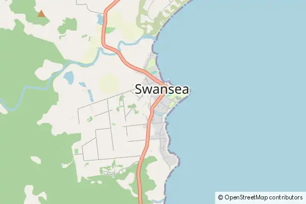 Karte Swansea