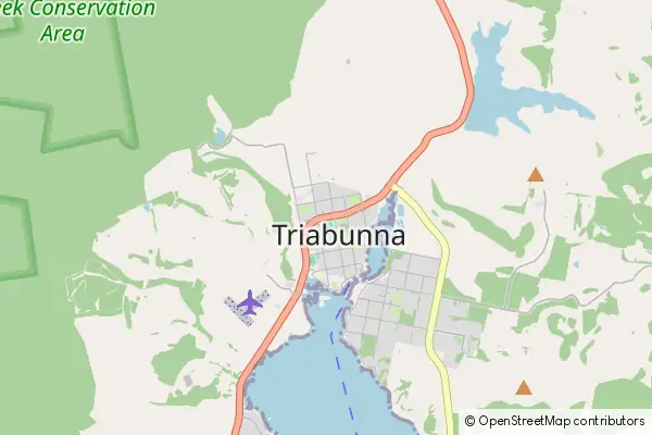 Karte Triabunna