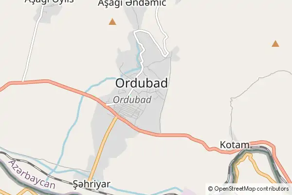 Karte Ordubad