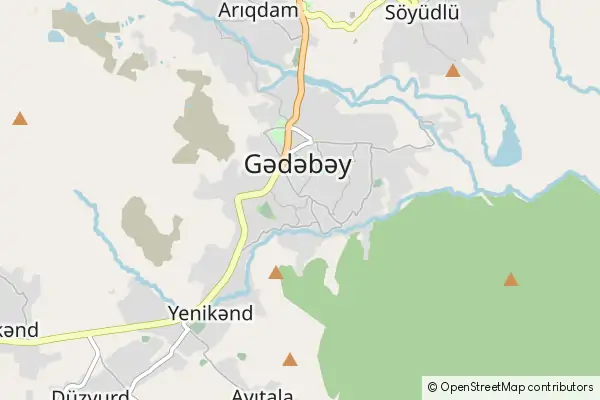 Karte Gadabay