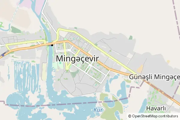 Karte Mingachevir