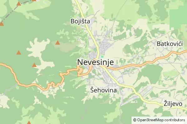 Karte Nevesinje