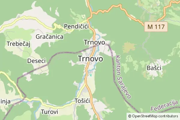 Karte Trnovo