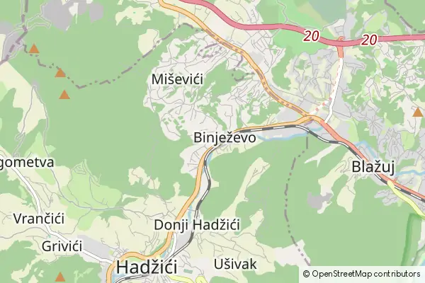 Karte Binježevo