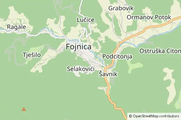 Karte Fojnica